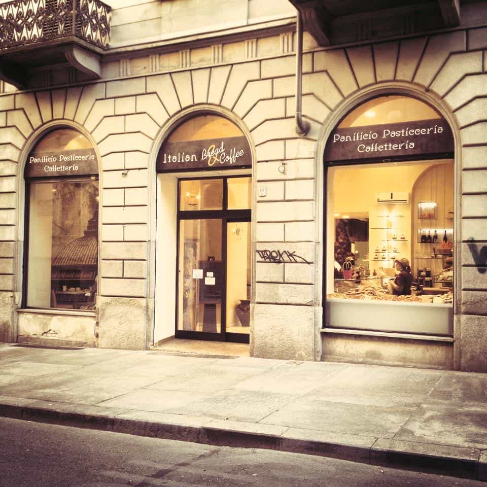 Italian Bread Pastries & Coffee a Torino