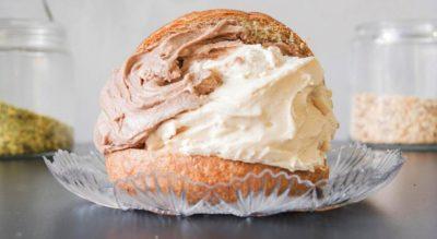 Gelateria Mosa a Torino e la bontà delle zeppole ripiene di chantilly