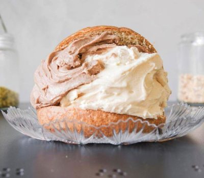 Gelateria Mosa a Torino e la bontà delle zeppole ripiene di chantilly