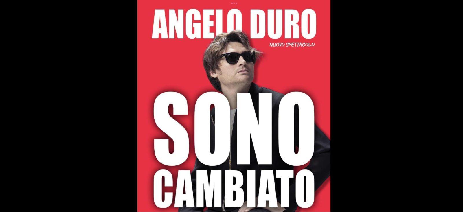 Angelo Duro - Teatro Colosseo a Torino