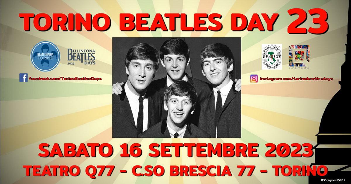 Torino Beatles Day 2023 - Sala Q77 Torino