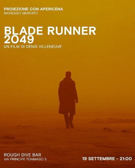 "Blade Runner 2049" al Rough Dive Bar di Torino