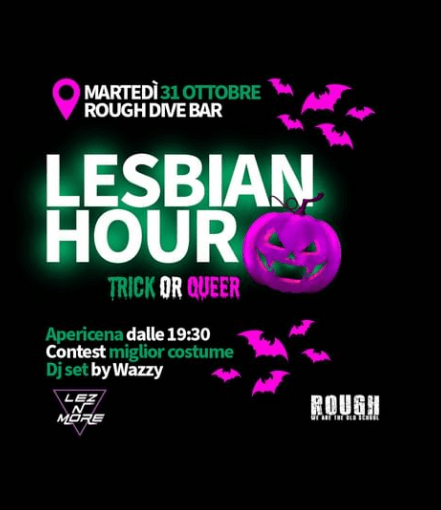 "Lesbian Hour" al Rough Dive Bar di Torino