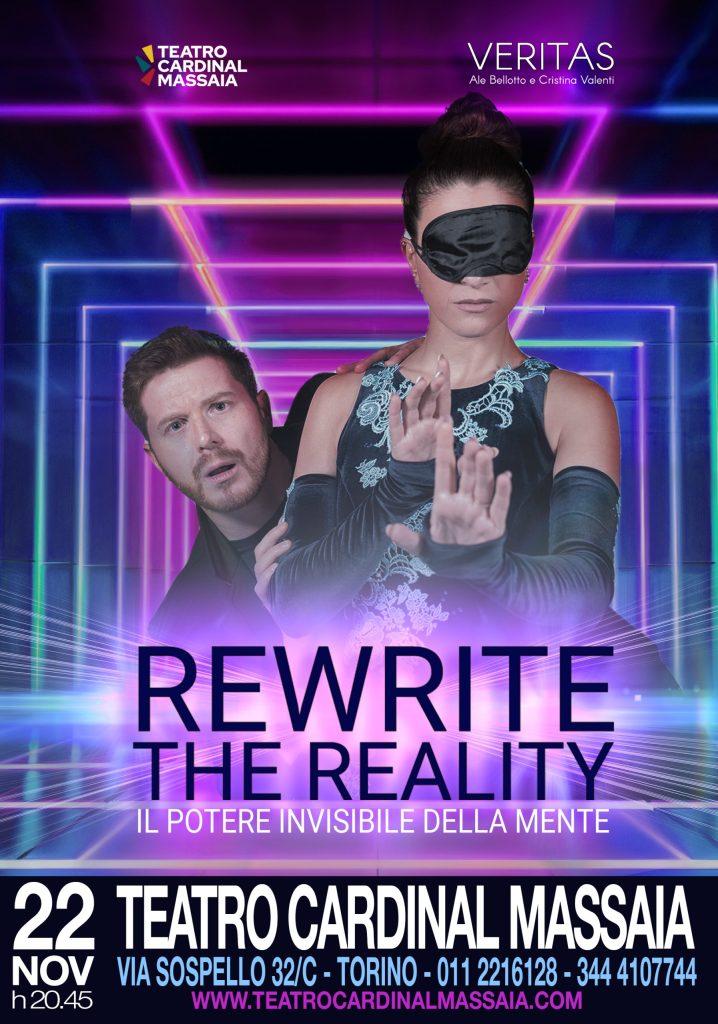 Rewrite the reality - Teatro Cardinal Massaia