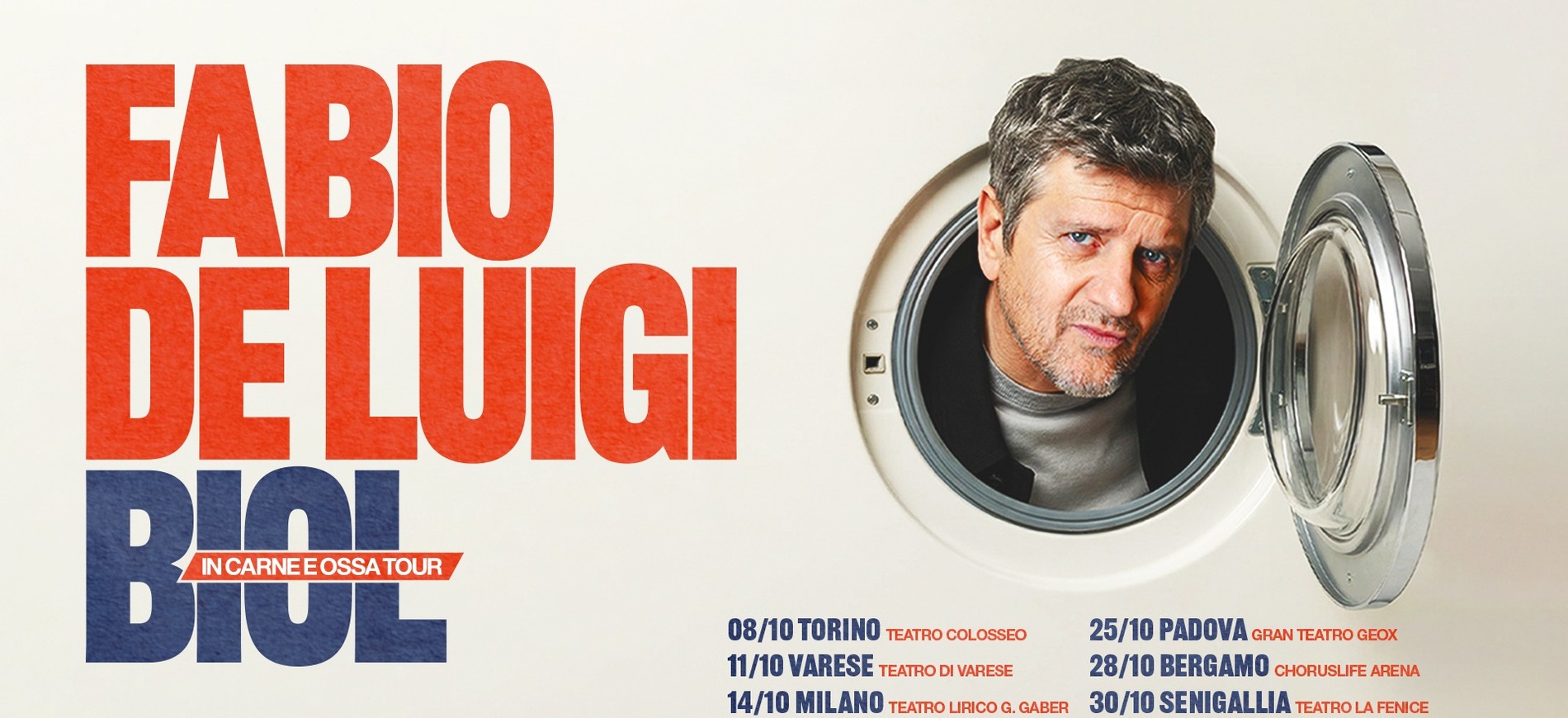 Fabio De Luigi - Teatro Colosseo a Torino