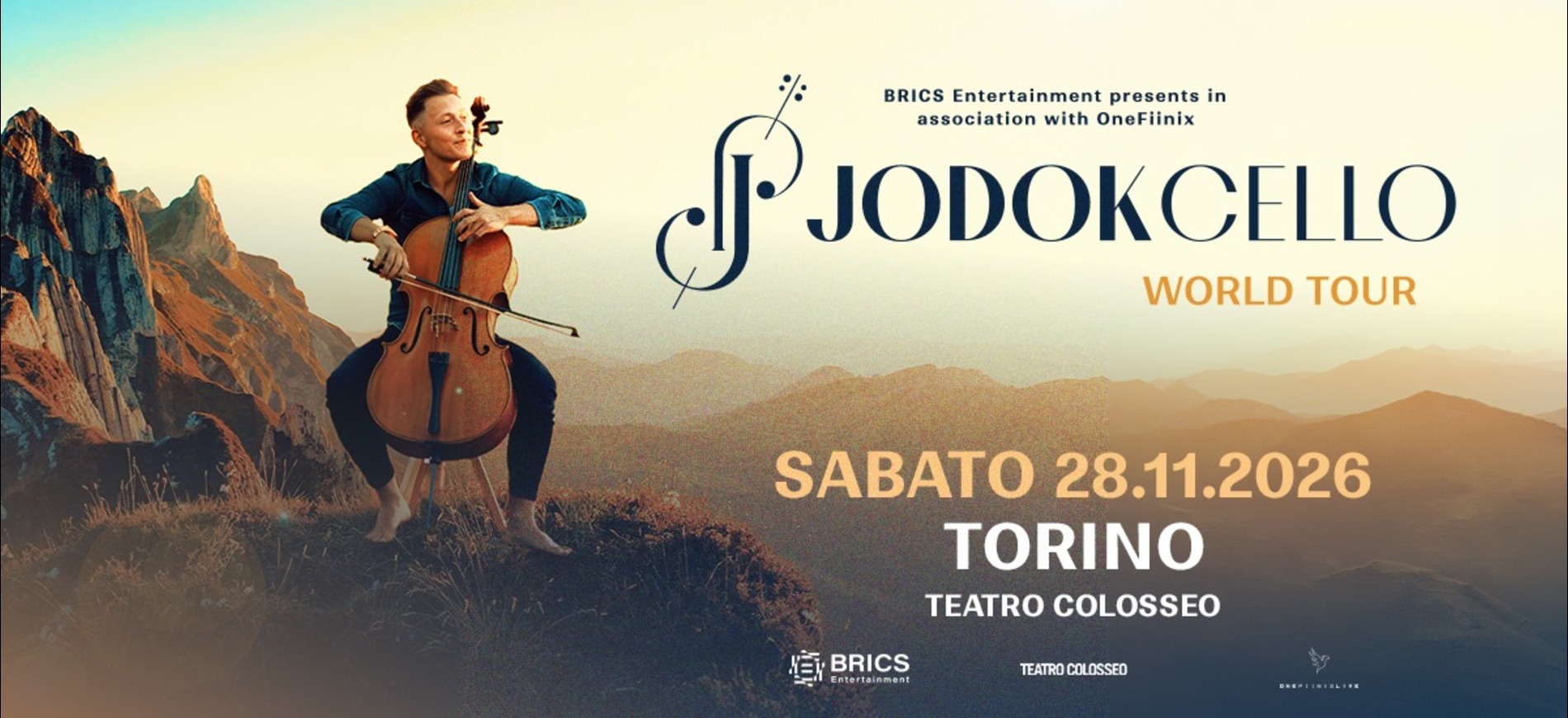JODOKCELLO - Teatro Colosseo a Torino