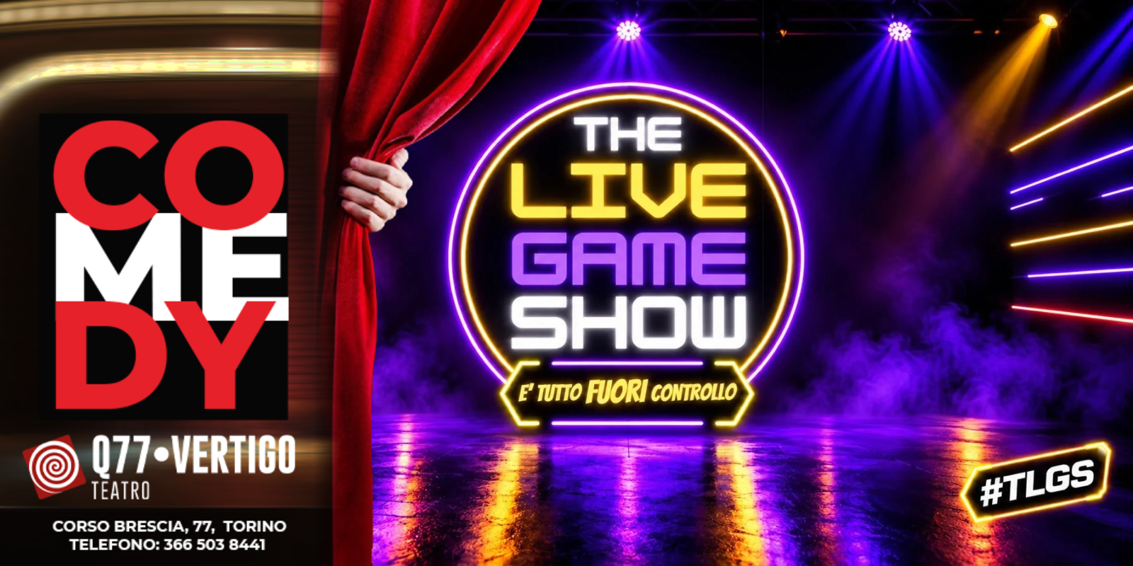 The live game show - Q77 a Torino